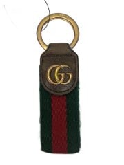 画像：キーホルダー/--/GRN/ストライプ/メンズ