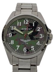 画像：腕時計/アナログ/マルチカラー/SLV/12ax-022m