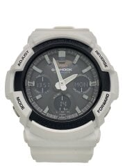 画像：ソーラー腕時計・G-SHOCK/デジタル/ラバー/BLK/WHT