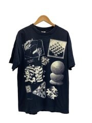 画像：Tシャツ/L/コットン/BLK