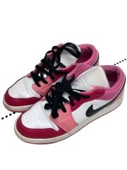 画像：AIR JORDAN 1 LOW GS_エア ジョーダン 1 ロー GS/25cm/PNK
