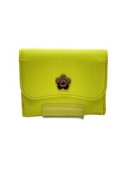 画像：3つ折り財布/--/YLW/無地/レディース