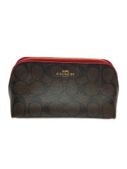 画像：小物/レザー/BRW/総柄/レディース/F53385