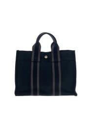 画像：トートバッグ/コットン/BLK