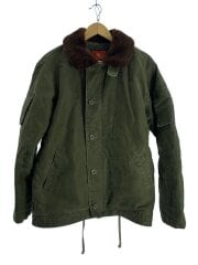 画像：フライトジャケット/L/コットン/KHK/612228