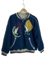 画像：スカジャン/M/コットン/NVY