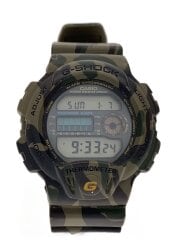 画像：クォーツ腕時計・G-SHOCK/デジタル/GRY/KHK//