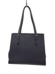 画像：トートバッグ/レザー/GRY/無地