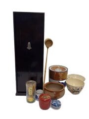 画像：和食器その他/茶道具/一式/茶碗/水差し