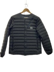 画像：ホワイトレーベル/ダウンカーディガン/ダウンジャケット/S/ナイロン/BRW