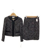 画像：セットアップ/11/ツイード/BLK/6902401-00-11AR2