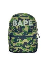 画像：キッズバッグ/リュック/ポリエステル/GRN