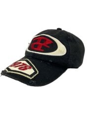 画像：C-BRAFF Baseball cap with embroidered patches/BLK/メンズ