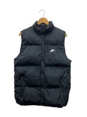 画像：M CLUB PUFFER VEST/ダウンベスト/XS/ポリエステル/BLK/FB7374-010