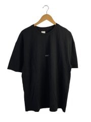 画像：ディーヒル/Tシャツ/バックプリント/コットン/BLK/プリント