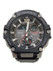 画像：ソーラー腕時計_G-SHOCK/デジアナ/ラバー/GRY/BLK/SS