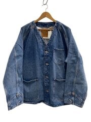 画像：UNION ENGINEER/ノーカラージャケット/カーディガン/XL/デニム/IDG/