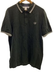 画像：ポロシャツ/XL/コットン/BLK