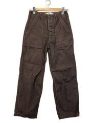 画像：60S BAKER PANTS/パンツ/三角レザーパッチ/S/コットン/BRW/S2510PT05