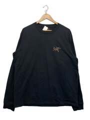 画像：26SS/長袖Tシャツ/L/コットン/BLK