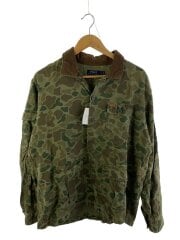 画像：ジャケット/L/コットン/KHK/カモフラ