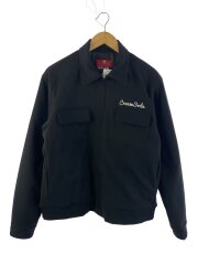 画像：ジャケット/L/ポリエステル/BLK