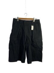 画像：ショートパンツ/3/コットン/BLK