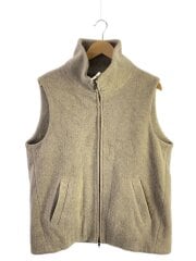 画像：フリースベスト/FREE/ポリエステル/BEG/1224510092-0