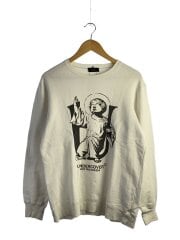 画像：スウェット/2/コットン/WHT/UCT4892-2