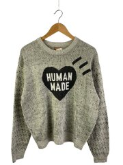 画像：ニット・セーター(薄手)/L/コットン/GRY/HM29CS002