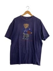 画像：Tシャツ/L/コットン/NVY//