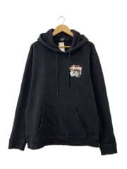 画像：パーカー/ダイスロゴ/XL/コットン/BLK