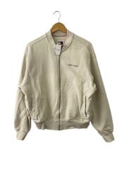 画像：ジャケット/S/コットン/CRM/無地