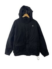 画像：ブルゾン/L/コットン/BLK/無地