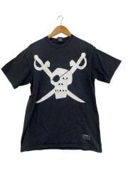 画像：Tシャツ/M/コットン/BLK/プリント//