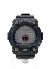 画像：ソーラー腕時計・G-SHOCK/デジタル/ラバー/BLK/BLK