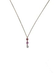画像：ネックレス/--/ラインストーン/GLD/トップ有/レディース