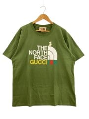 画像：OVERSIZED TEE/Tシャツ/L/コットン/GRN/プリント/616036