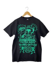 画像：Tシャツ/L/コットン/BLK/Strictly Rhythm/オールドステューシー//