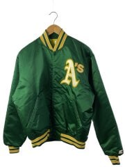 画像：スタジャン/L/ナイロン/GRN