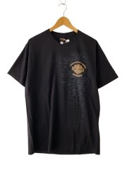 画像：Tシャツ/L/コットン/BLK//