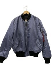 画像：フライトジャケット/XL/ナイロン/BLU/TA0411-9007