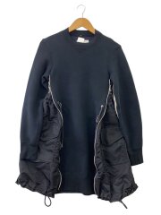 画像：長袖ワンピース/1/コットン/BLK/SCW-069//