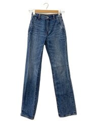 画像：High Waist Slim Stack Jean/24/デニム/IDG/無地/4DC3224139//