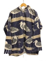 画像：Vintage/90s/Michigan Rag Co./ミシガンラグジャケット/SIZE:XL/NVY/総柄