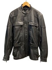 画像：FIRSTGEAR/ライティングレザージャケット・ブルゾン/SIZE:42/レザー/BLK
