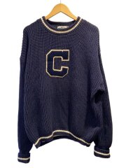 画像：Vintage/USA製/WHALERKNITS/ニット・セーター(厚手)/SIZE:XL/コットン/NVY