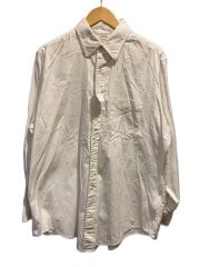 画像：Vintage/USA製/レギュラーカラー長袖シャツ/SIZE:17-3/コットン/WHT
