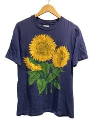 画像：Vintage/90s/USA製/SUN FLOWER/Tシャツ/SIZE:M/コットン/NVY