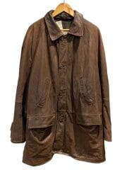 画像：OLD/SCOUT/レザージャケット・ブルゾン/SIZE:--/レザー/BRW/無地